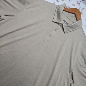 RedHead Polo Shirt Size XL Beige Short Sleeve Outdoor Casual‎ Comfort